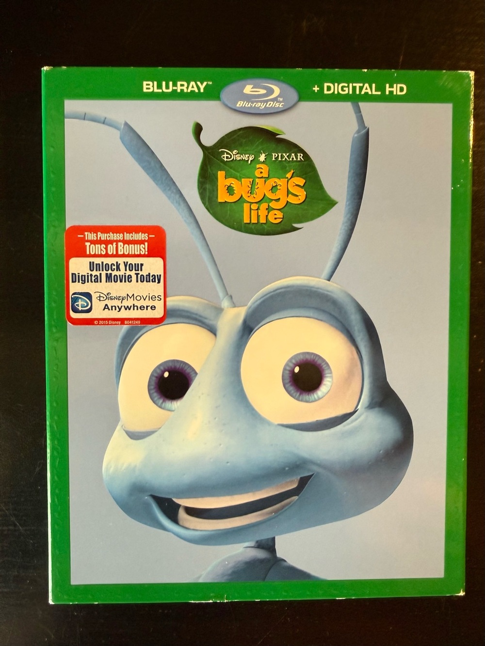 A Bug's Life (1998) | Disney/Pixar Blu-ray w/ Slipcover | LIKE NEW
